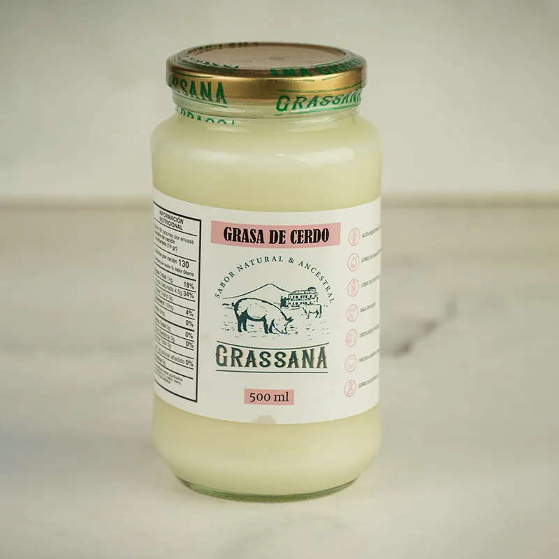 Grasa de cerdo 500g